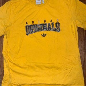 Yellow Adidas Original Shirt